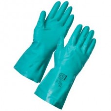 Green Nitrile Gauntlet